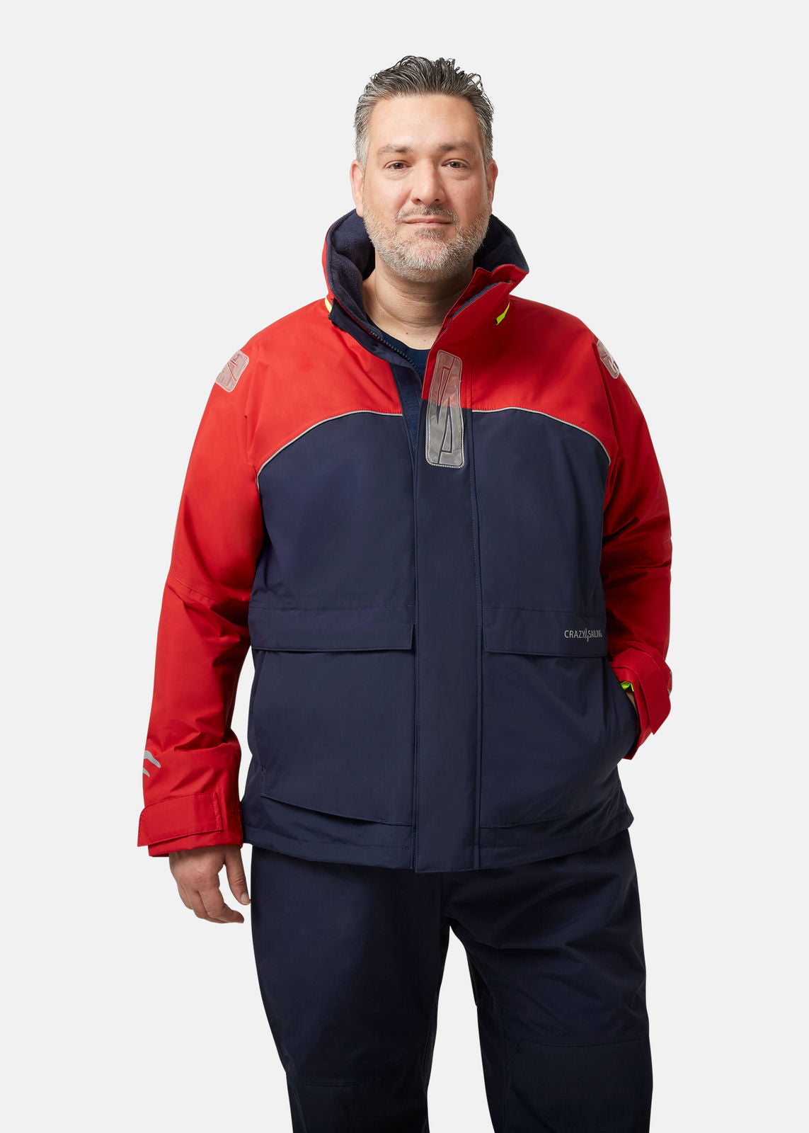 Herren Bergen II Offshore Segeljacke in Sondergrößen Jacken Crazy4Sailing