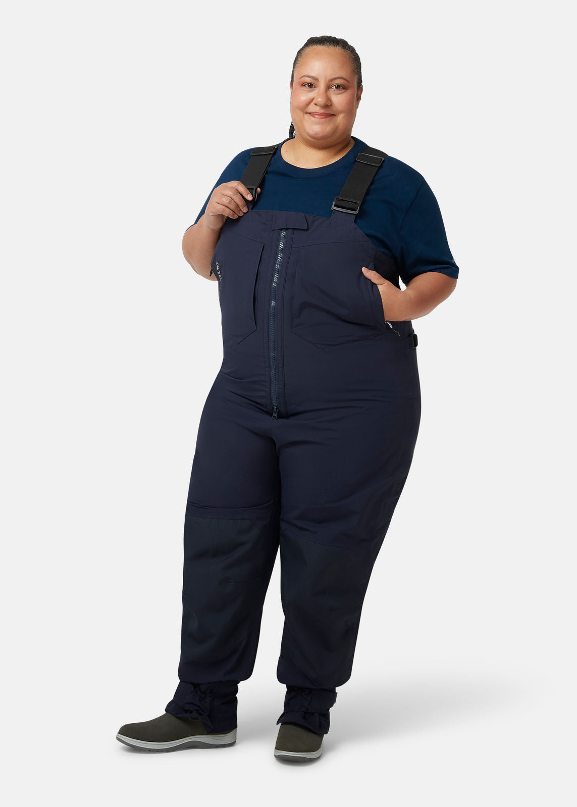 Damen Bergen II Offshore Segelhose Navy in Sondergrößen Segelhose Crazy4Sailing