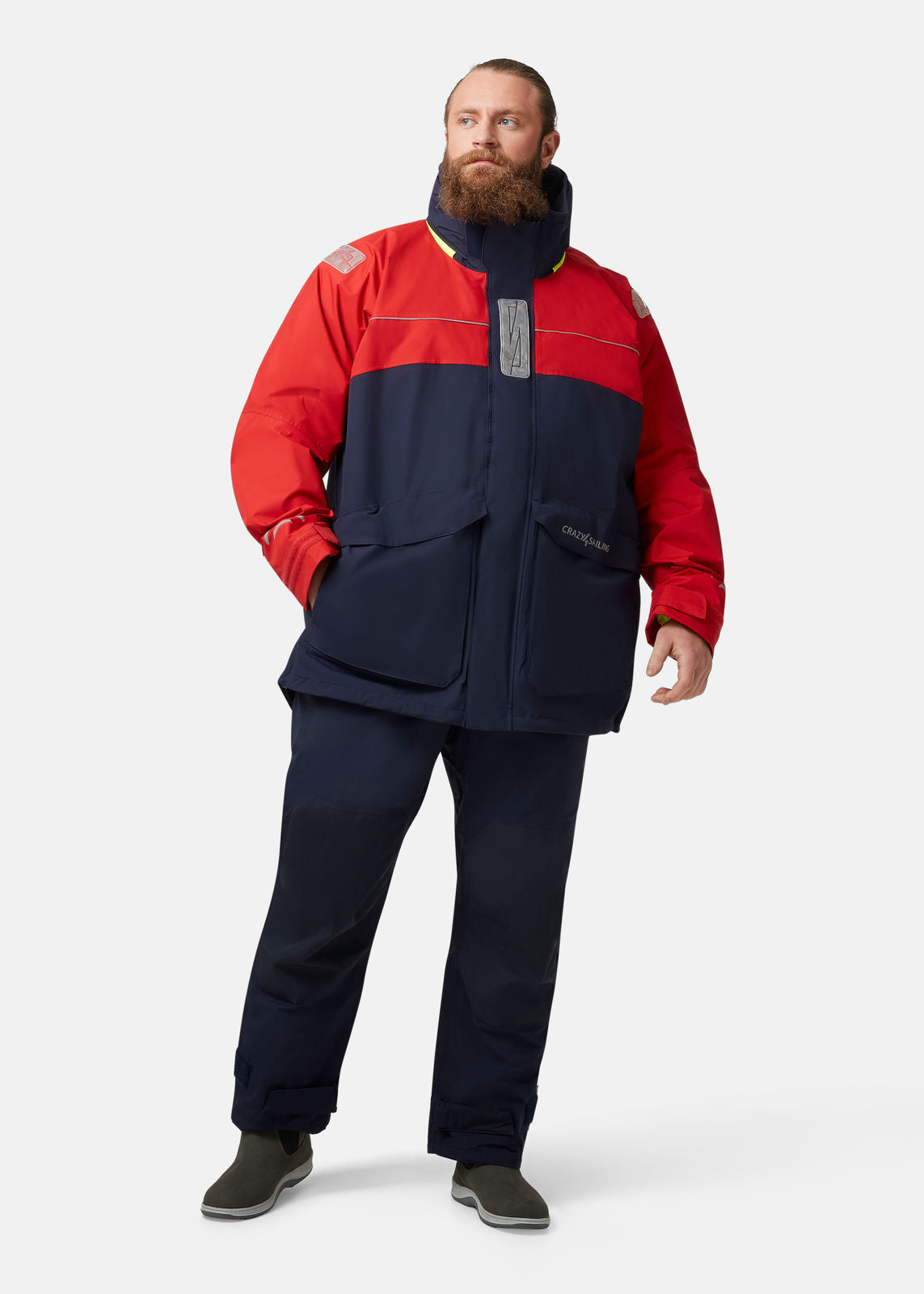 Herren Bergen II Offshore Segeljacke in Sondergrößen Jacken Crazy4Sailing