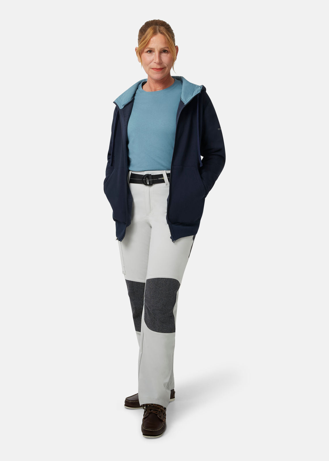 Unisex Hoodie-Jacke "Lerici" aus Bio-Baumwolle Hoodie Crazy4Sailing