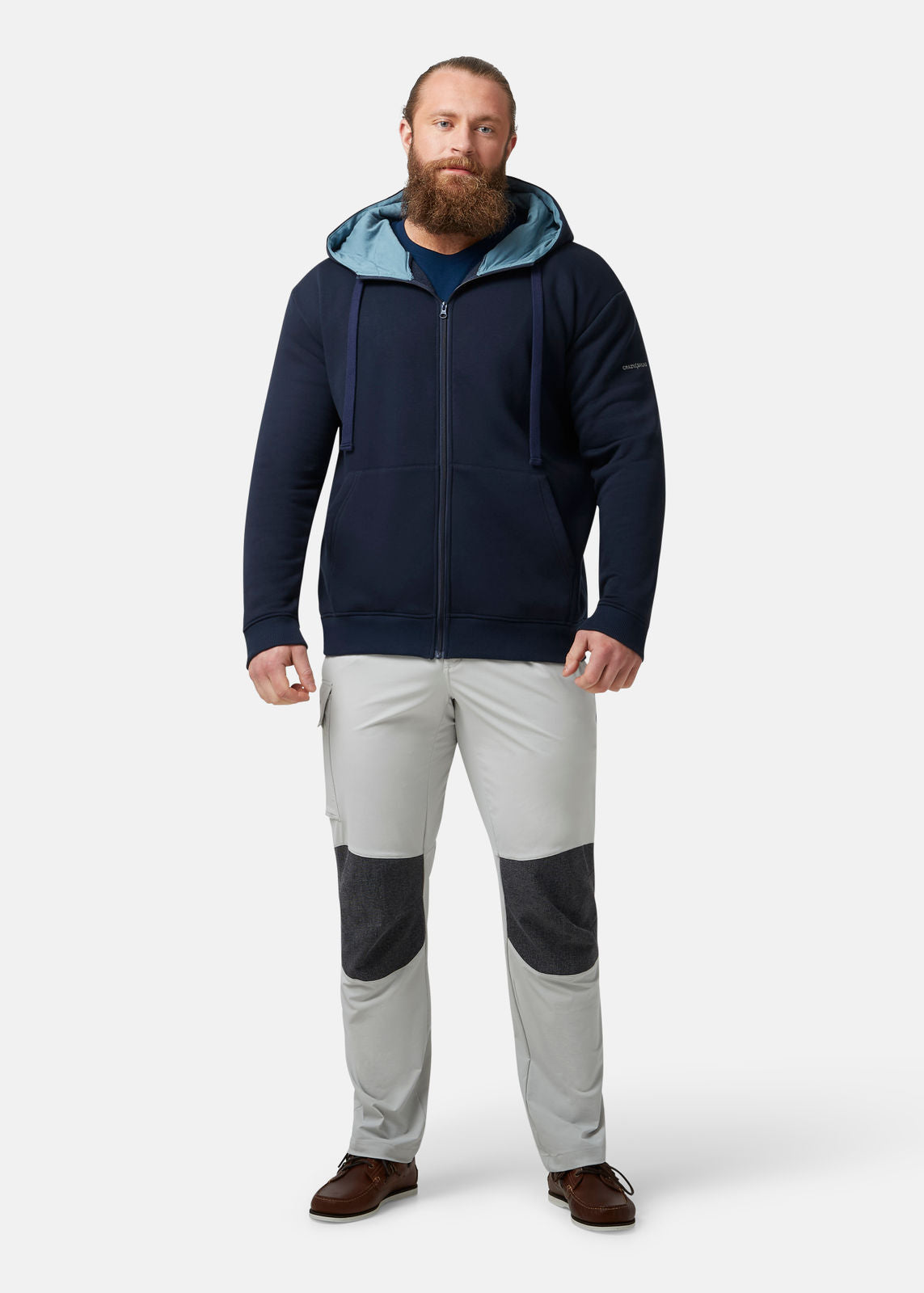 Unisex Hoodie-Jacke "Lerici" aus Bio-Baumwolle Hoodie Crazy4Sailing