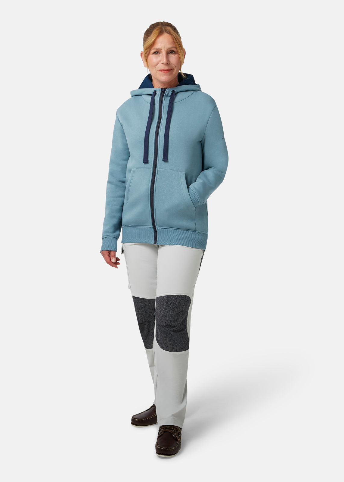 Unisex Hoodie-Jacke "Lerici" aus Bio-Baumwolle Hoodie Crazy4Sailing