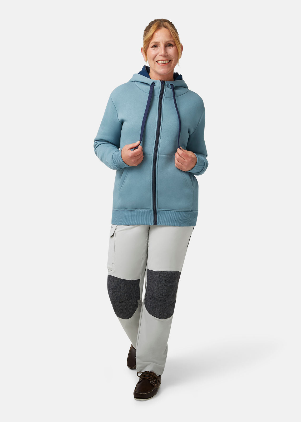 Unisex Hoodie-Jacke "Lerici" aus Bio-Baumwolle Hoodie Crazy4Sailing