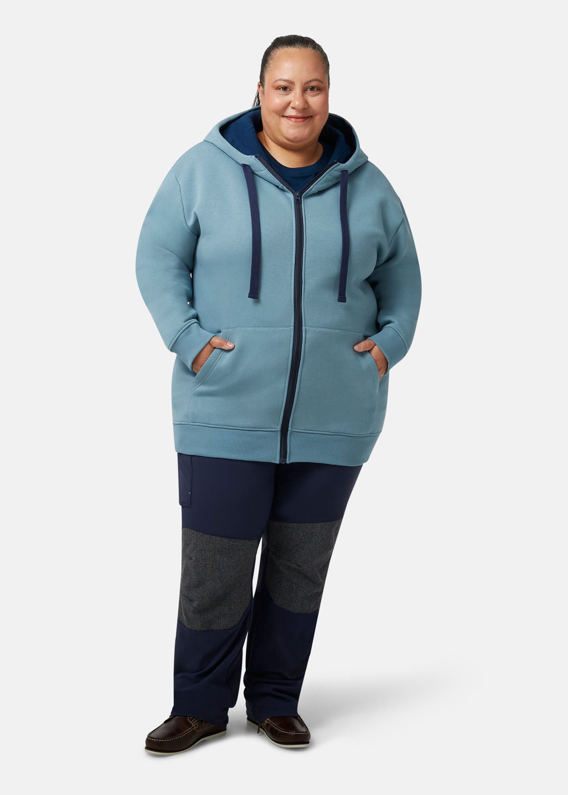 Unisex Hoodie-Jacke "Lerici" aus Bio-Baumwolle Hoodie Crazy4Sailing