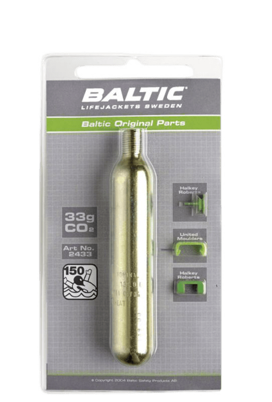 Baltic CO2 Ersatzpatrone für Automatikwesten Ersatzteil Baltic 60g Patrone