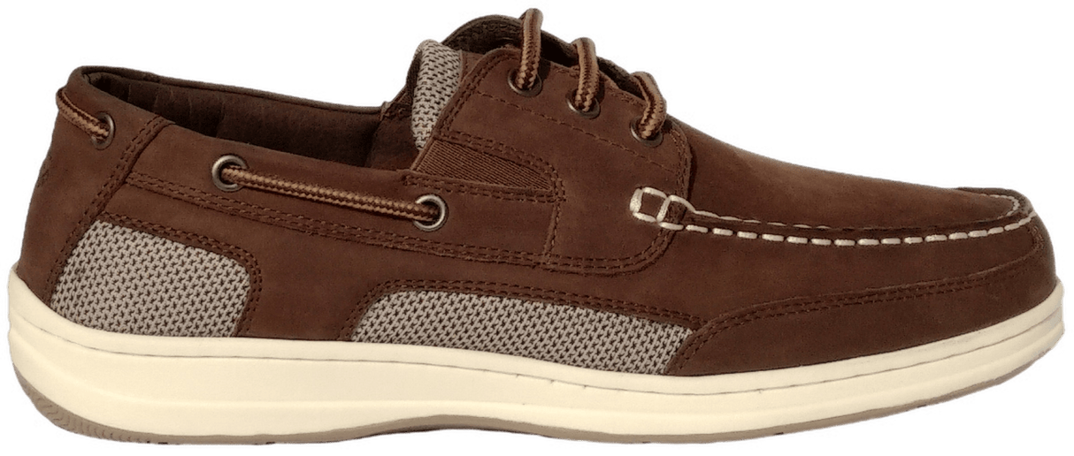 BluePort Atlantic Segelschuh Bootsschuh Blueport Espresso