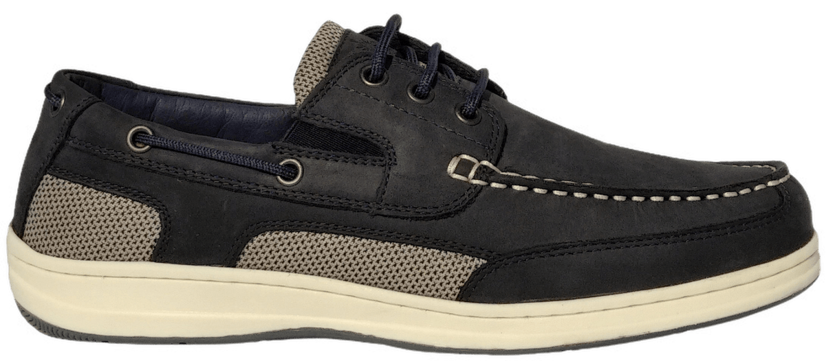 BluePort Atlantic Segelschuh Bootsschuh Blueport Navy