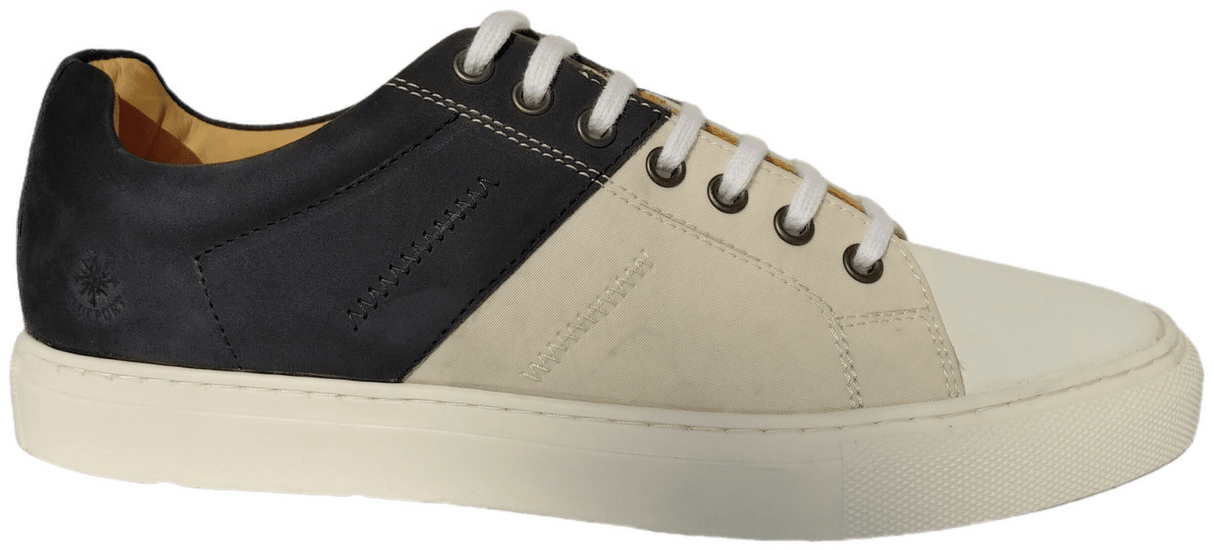 BluePort Genoa Sneaker aus Segeltuch Bootsschuh Blueport Navy / White