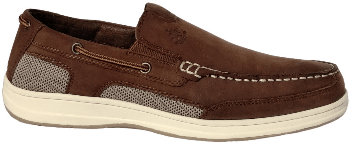 BluePort Pacific Loafer Segelschuh Bootsschuh Blueport Espresso