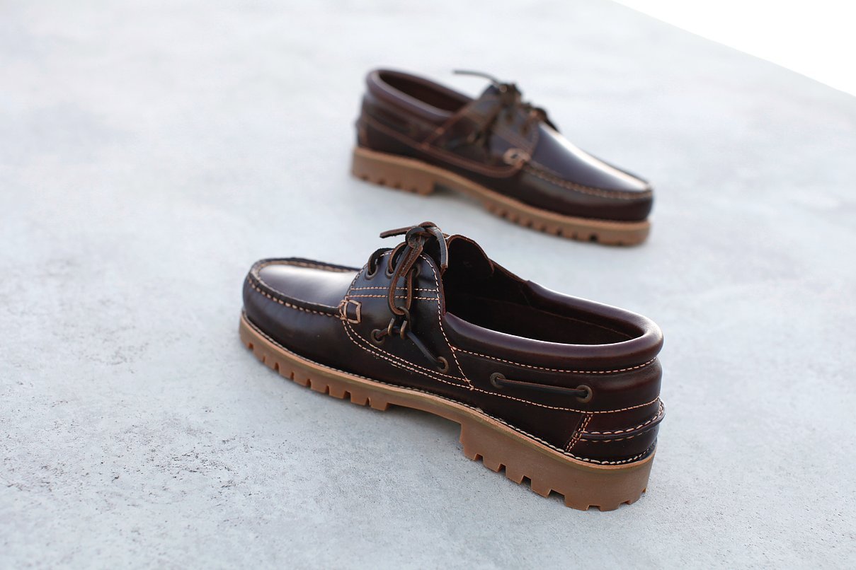 BluePort Treck Mokassin Segelschuh Bootsschuh Blueport