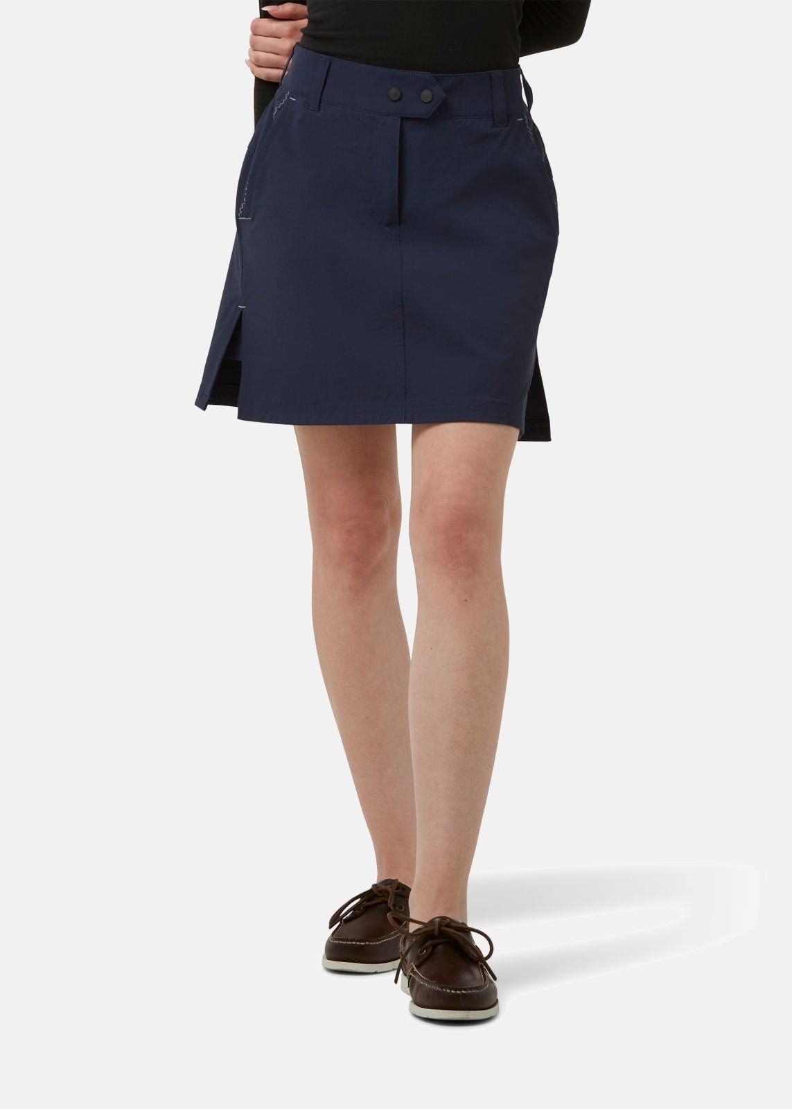 Damen Deck Skort Segelhosenrock Hosen Crazy4Sailing Navy