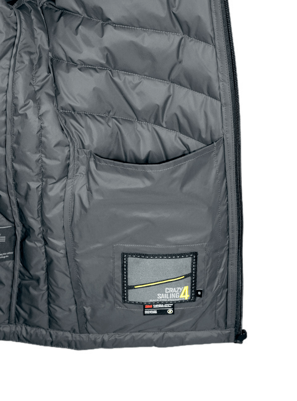 Herren Newport Segeljacke Featherless Jacken Crazy4Sailing