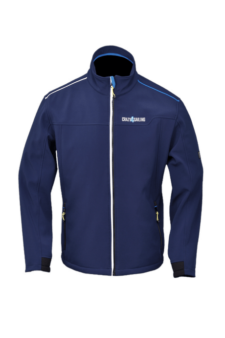 Jersey Softshell Segeljacke Jacken Crazy4Sailing Navy