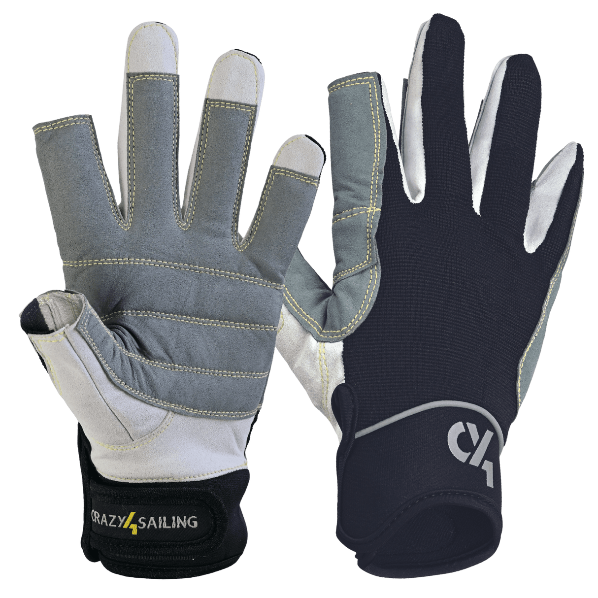 Segelhandschuhe Offshore Schwarz Handschuhe Crazy4Sailing