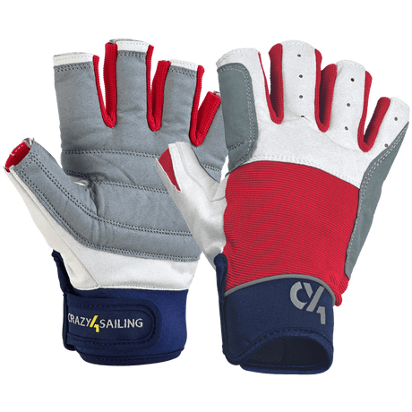 Segelhandschuhe Regatta Handschuhe Crazy4Sailing Rot