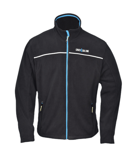Windstopper Fleece Segeljacke Jacken Crazy4Sailing Schwarz