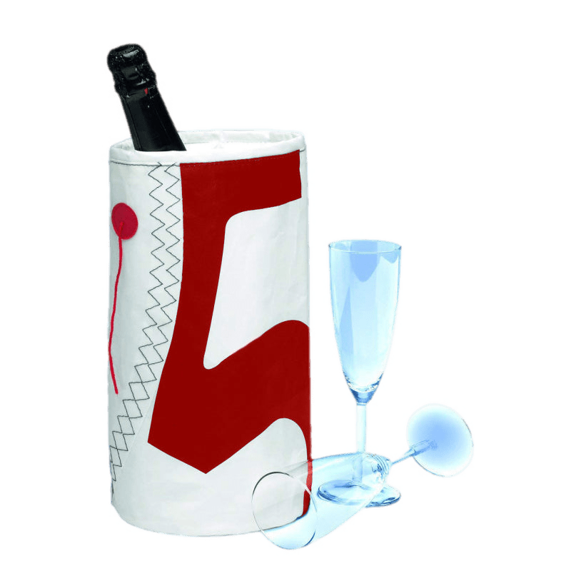 Weinkühler aus Segeltuch Segeltuchtasche Segeltuchtasche