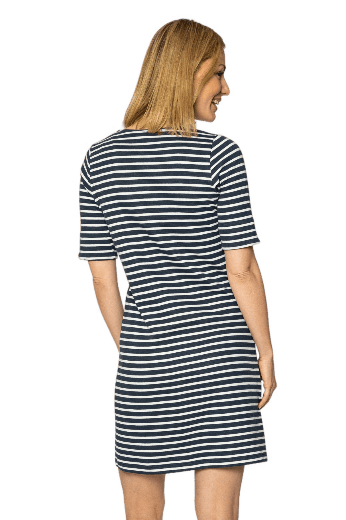 Elkline Makemyday Ringel Sweatkleid Damen Kleid Elkline