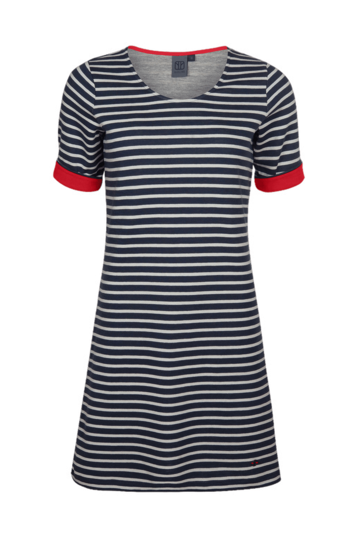 Elkline Makemyday Ringel Sweatkleid Damen Kleid Elkline