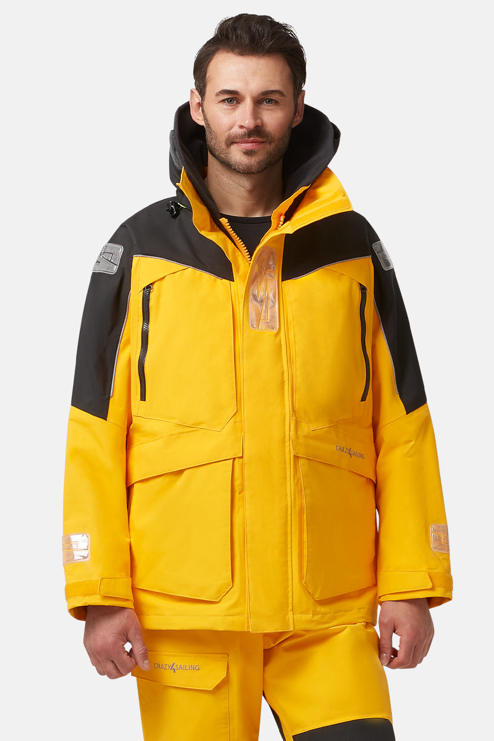 Herren Stavanger II Ocean Segeljacke Jacken Crazy4Sailing Gold (NEU)