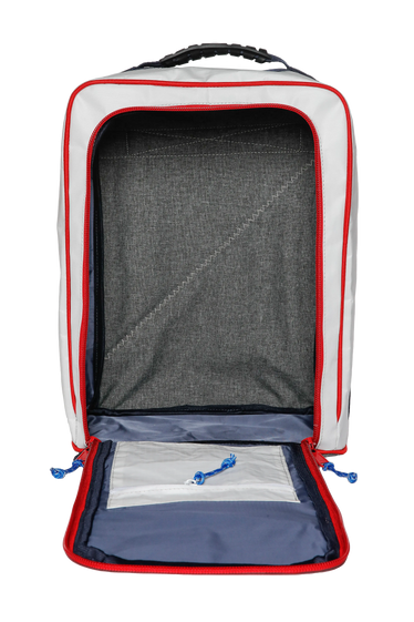 handgepäck wanderrucksack Crazy4sailing Handgepäck Rucksack aus Segeltuch Dacron – Leicht &  nachhaltig – Crazy4Sailing