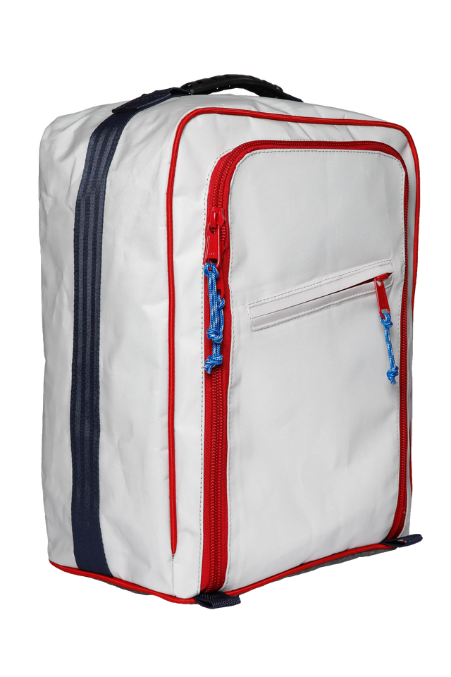 Crazy4sailing Handgepäck Rucksack aus Segeltuch Dacron – Leicht & nachhaltig – Crazy4Sailing