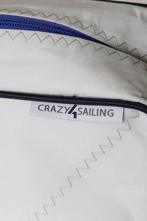 C4S Segeltuch Kulturtasche Dacron Segeltuchtasche Crazy4Sailing