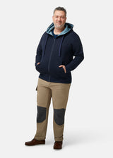 Unisex Hoodie-Jacke "Lerici" aus Bio-Baumwolle