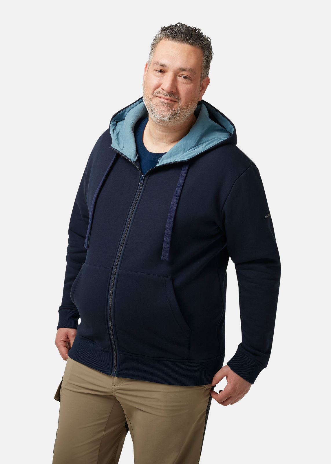 Unisex Hoodie-Jacke "Lerici" aus Bio-Baumwolle