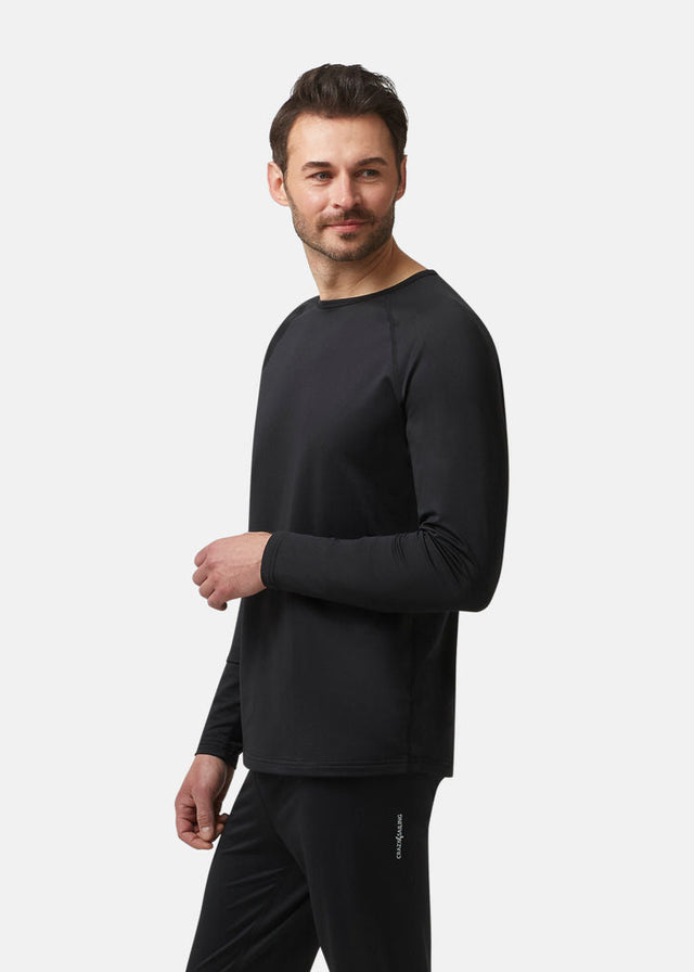Base-Layer Long-Sleeve Shirt Unterwäsche Schwarz Unterwäsche Crazy4Sailing