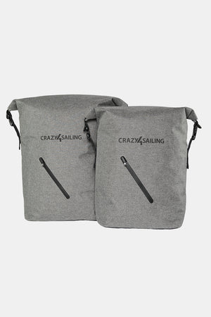 Wasserdichter Stoff Dry Bag Rucksack PVC Grau Taschen Crazy4Sailing
