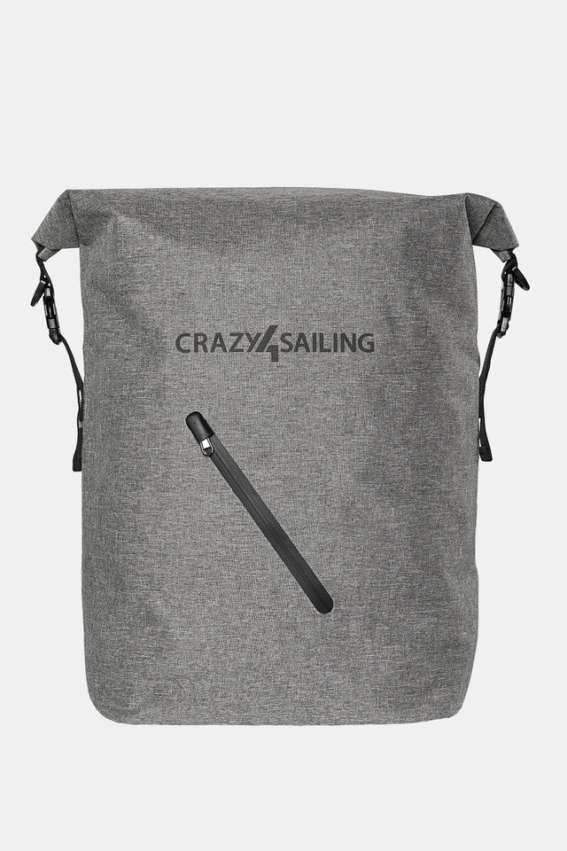 Wasserdichter Stoff Dry Bag Rucksack PVC Grau Taschen Crazy4Sailing