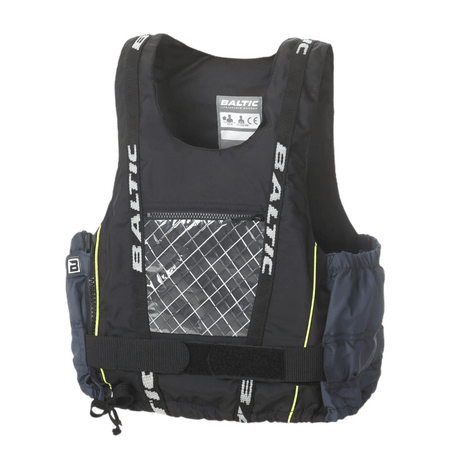 Baltic Dinghy Pro 50N Regattaweste Feststoffschwimmweste Baltic Schwarz / Grau