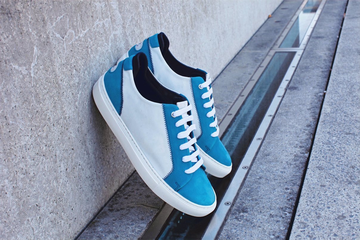 Blueport JIB Sneaker aus Segeltuch Bootsschuh Blueport 