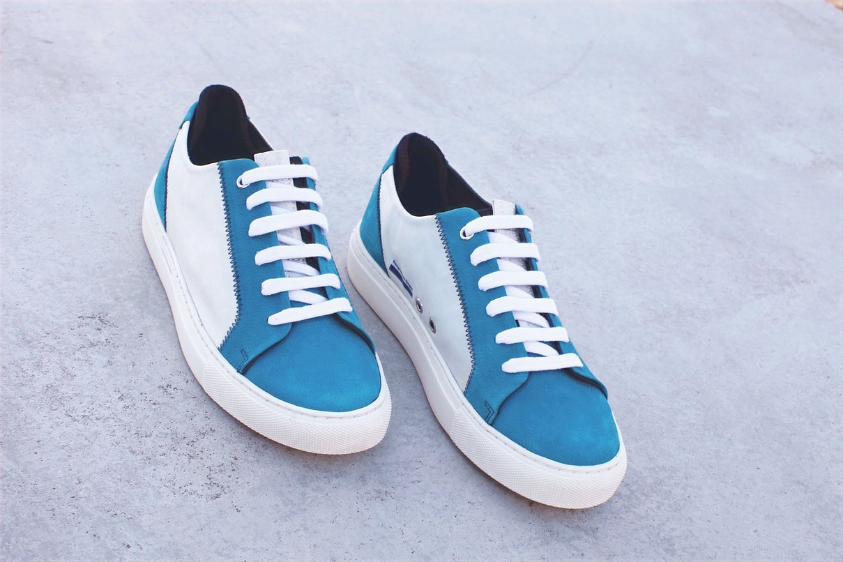 Blueport JIB Sneaker aus Segeltuch Bootsschuh Blueport 