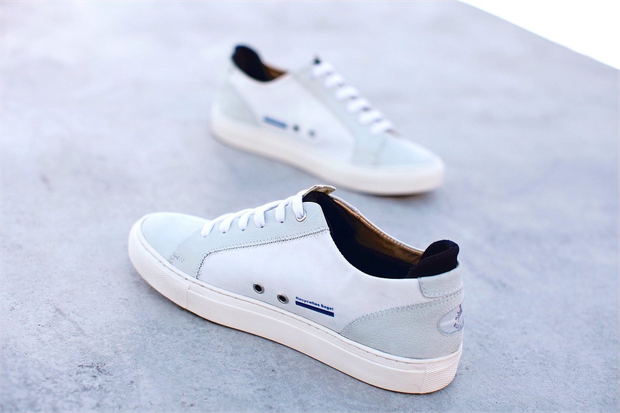 Blueport JIB Sneaker aus Segeltuch Bootsschuh Blueport 