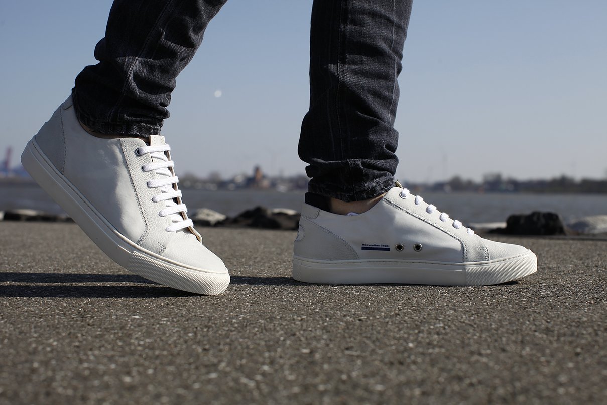 Blueport JIB Sneaker aus Segeltuch Bootsschuh Blueport 