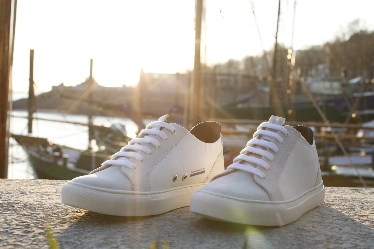 Blueport JIB Sneaker aus Segeltuch Bootsschuh Blueport 