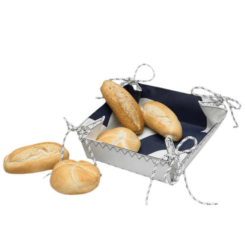 brot aufbewahren tuch Crazy4sailing Brotkorb aus 100% Segeltuch
