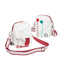 Sea Pearl Segeltuchtasche klein Segeltuchtasche Segeltuchtasche Rot