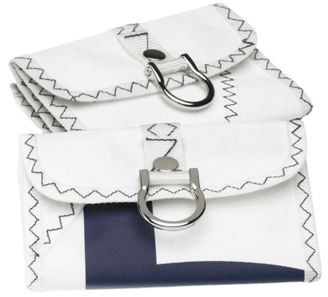 Sea Wallet Portemonnaie aus Segeltuch Portmonnaie Segeltuchtasche 
