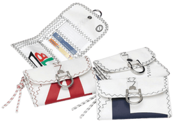 Sea Wallet Portemonnaie aus Segeltuch Portmonnaie Segeltuchtasche 