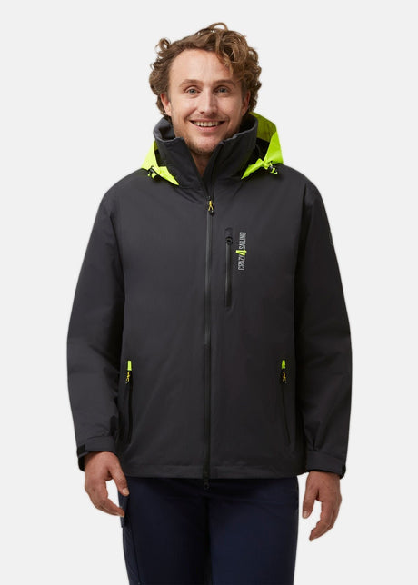 Unisex Deck Segeljacke Jacken Crazy4Sailing Carbon