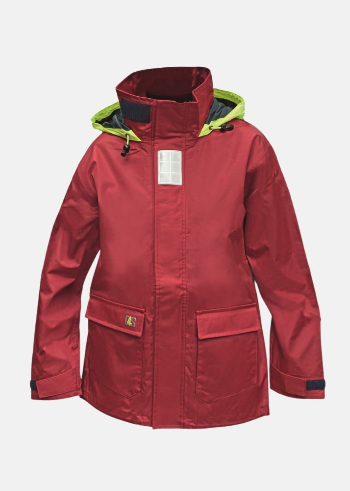 Unisex Kinder Columbia Segeljacke Rot Segeljacke Crazy4Sailing 
