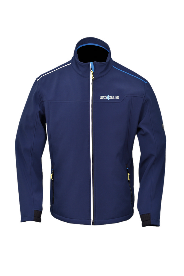 Unisex jersey softshell jacket