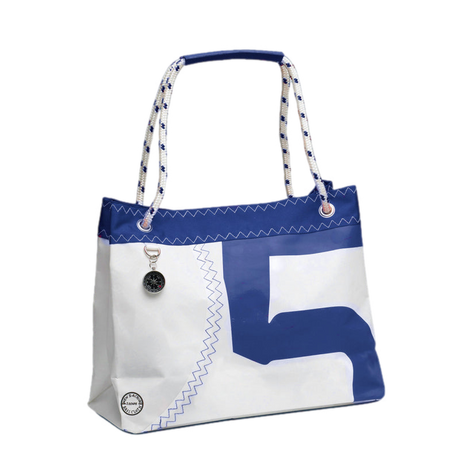 Sea Wave shopping bag with rope