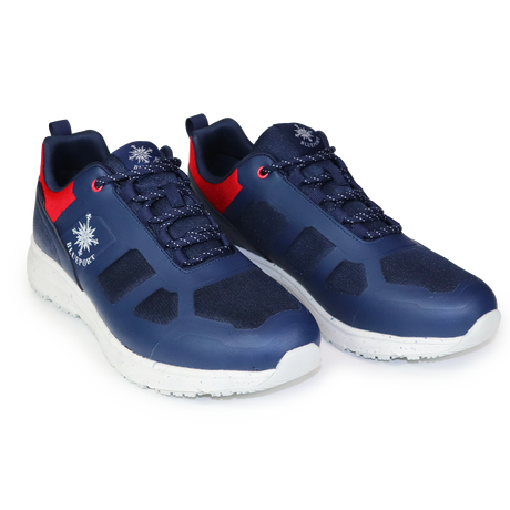 BluePort Grip XWP Wasserfest Bootsschuh Blueport Navy / Rot